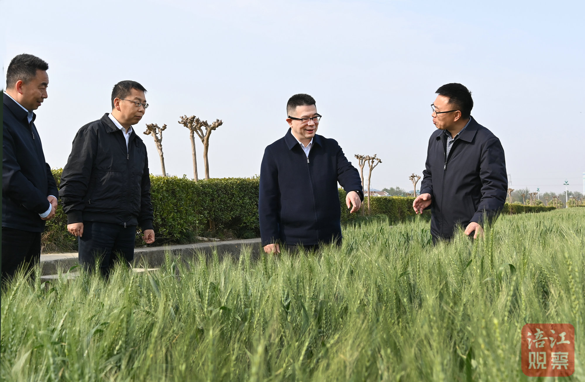 2025年4月3日，李云在農(nóng)科院調(diào)研農(nóng)業(yè)農(nóng)村工作2   張莉 攝.jpg